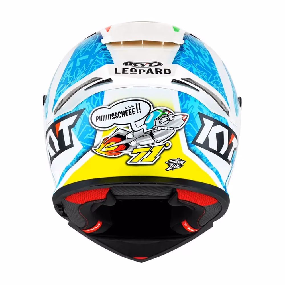 CAPACETE KYT R2R MAX FOGGIA MISANO RP 2021 - Imagem 4